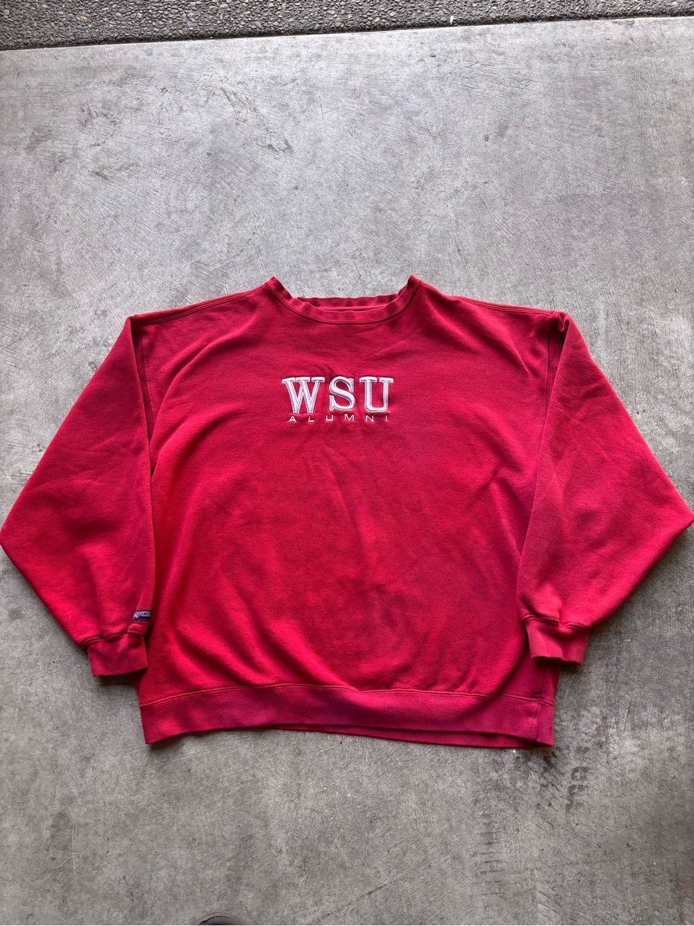 Jansport Red WSU Alumni Crewneck Sweatshirt
